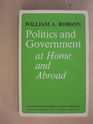 Stock image for Politics and Government at Home and Abroad for sale by Zubal-Books, Since 1961