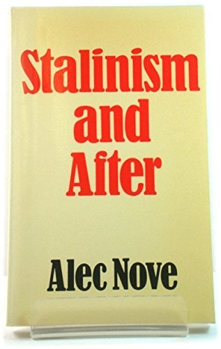 Imagen de archivo de Stalinism and After a la venta por WorldofBooks