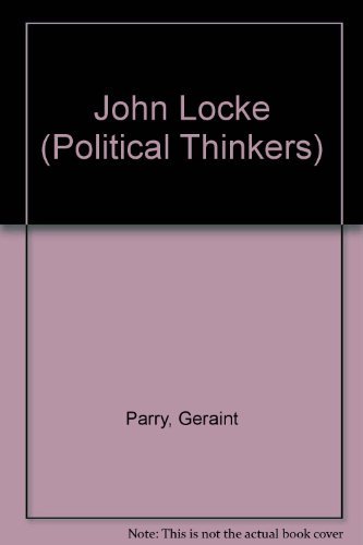 Beispielbild fr John Locke: 8 (Political Thinkers S.) zum Verkauf von WorldofBooks