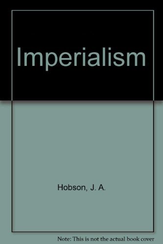 Imagen de archivo de Imperialism:Study - Hobson a la venta por WorldofBooks