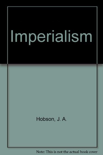 Stock image for Imperialism:Study - Hobson for sale by WorldofBooks