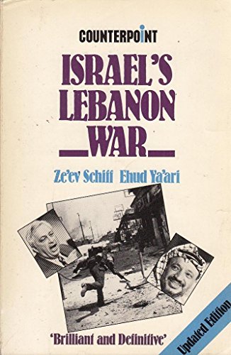9780043270912: Israel's Lebanon War (Counterpoint S.)