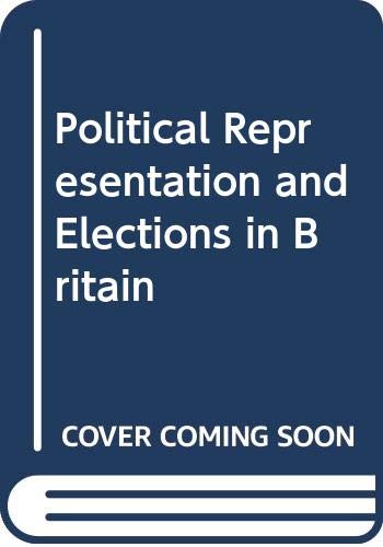 Stock image for Pol Representation & Elections Pb for sale by Ergodebooks
