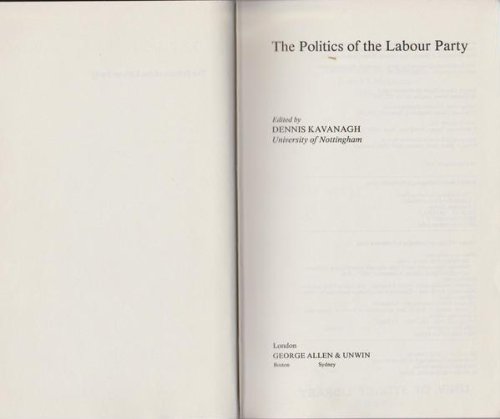 Stock image for Politics of the Labour Party for sale by AwesomeBooks