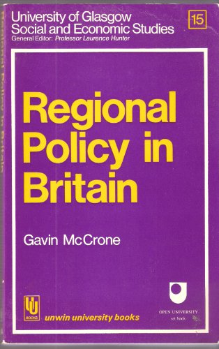 Stock image for Regional Policy in Britain (Unwin University Books) for sale by WorldofBooks