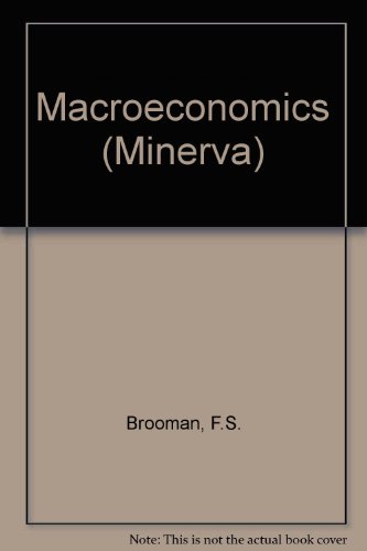 Beispielbild fr Macroeconomics (Minerva S.) zum Verkauf von WorldofBooks