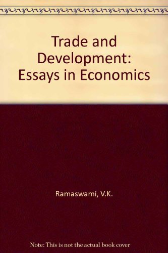 Stock image for Trade and Development: Essays in Economics for sale by Anybook.com