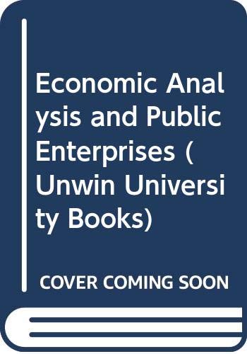 Stock image for Economic analysis and public enterprises for sale by Wonder Book