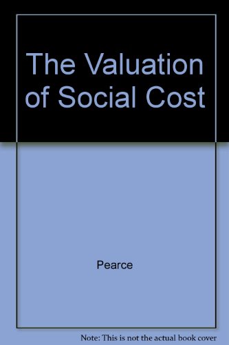 Imagen de archivo de The Valuation of Social Cost a la venta por Anybook.com