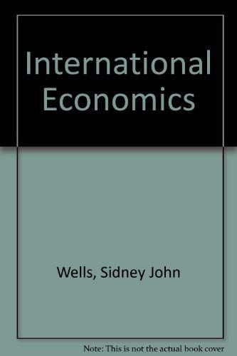 Beispielbild fr International Economics zum Verkauf von AwesomeBooks