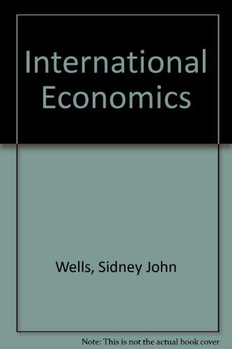 Imagen de archivo de International Economics a la venta por AwesomeBooks
