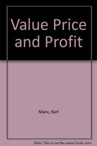 9780043310199: Value Price and Profit