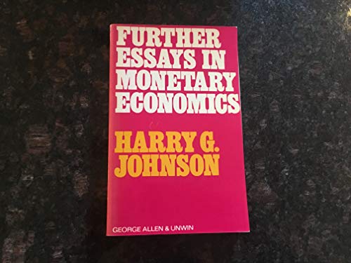 Beispielbild fr Further Essays in Monetary Economics zum Verkauf von Ammareal