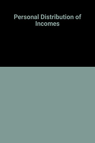 The Personal distribution of incomes (9780043320648) by Atkinson, A. B.