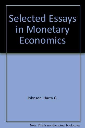 Stock image for Selected Essays on Monetary Economics for sale by Harry Alter