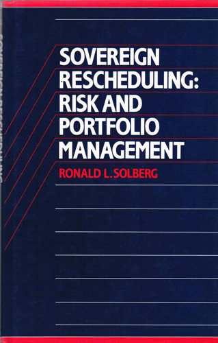 Stock image for Sovereign Rescheduling: Risk and Portfolio Management for sale by Phatpocket Limited