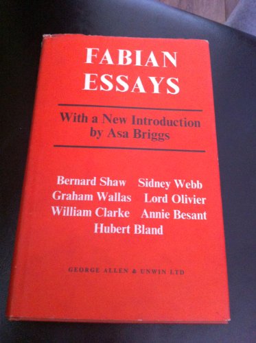 Stock image for Fabian Essays for sale by Pelican Bay Books