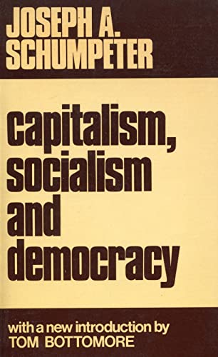 9780043350324: Capitalism, Socialism and Democracy