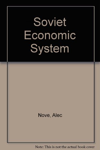9780043350416: The soviet economic system