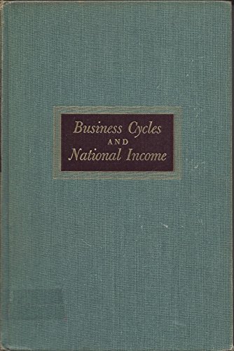 Beispielbild für Business Cycles and National Income zum Verkauf von Discover Books