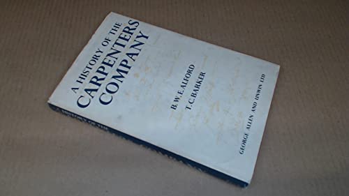 9780043380338: A history of the Carpenters Company