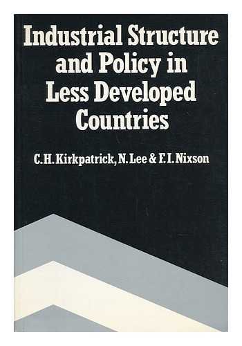 Industrial Structure and Policy in Less Developed Countries