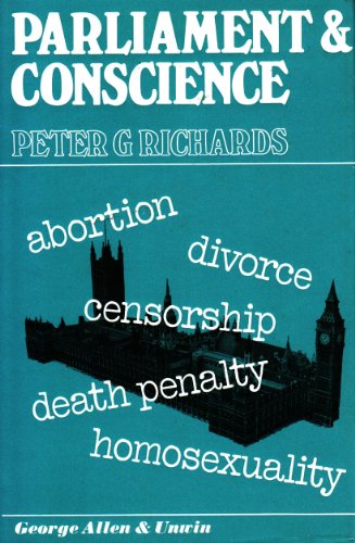 9780043400067: Parliament and Conscience [Hardcover] by Richards, Peter G