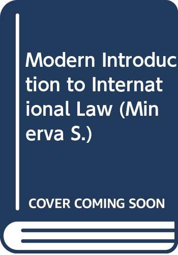9780043410264: Modern Introduction to International Law