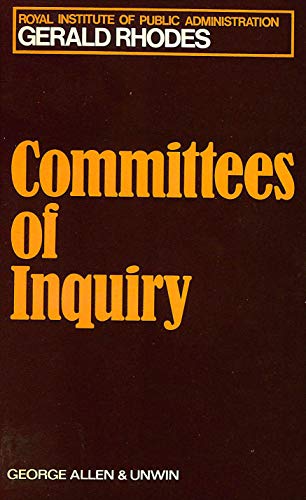 Stock image for Committees of inquiry for sale by Webster's Bookstore Cafe, Inc.
