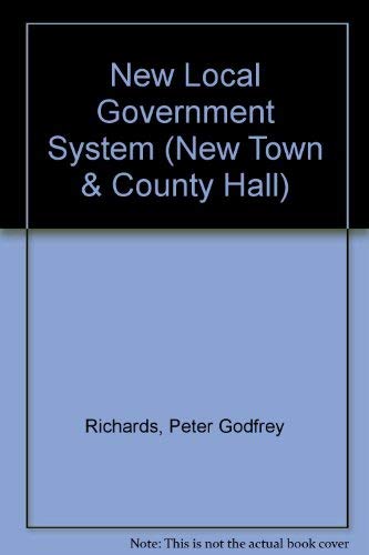 Beispielbild fr The New Town and County Hall Series The New Local Government System (Volume 5) zum Verkauf von Anybook.com