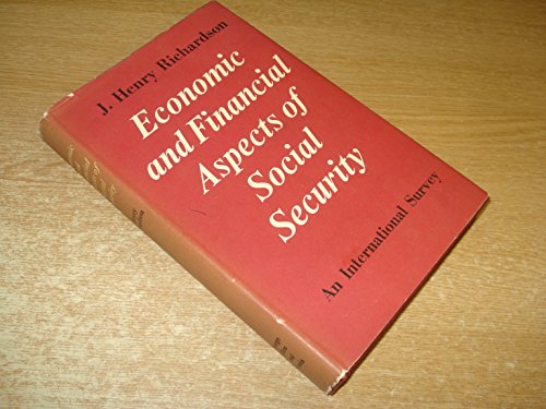 9780043610053: Economic and Financial Aspects of Social Security