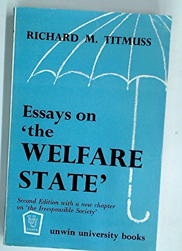 Beispielbild fr Essays on 'The Welfare State' zum Verkauf von G. & J. CHESTERS