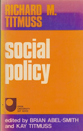 Beispielbild fr Social Policy: An Introduction zum Verkauf von WorldofBooks