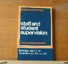9780043610343: Staff and Student Supervision: A Task Centred Approach