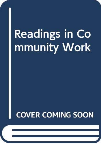 9780043610466: Readings in community work