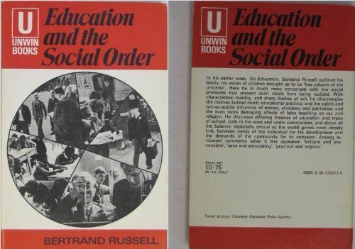 9780043700136: Education and the Social Order