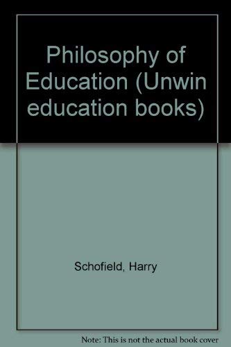 9780043700396: Philosophy of Education: An Introduction