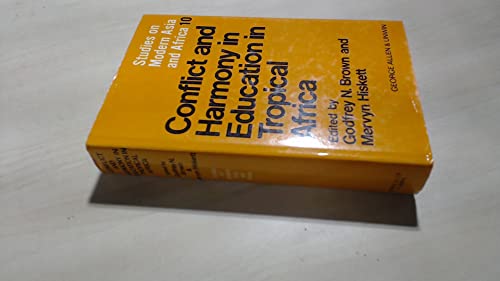 Imagen de archivo de Conflict and Harmony in Education in Tropical Africa (Study on Modern Asia & Africa S.) a la venta por Buchpark