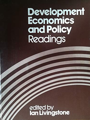 Stock image for Development Economics and Policy Readings for sale by Anybook.com