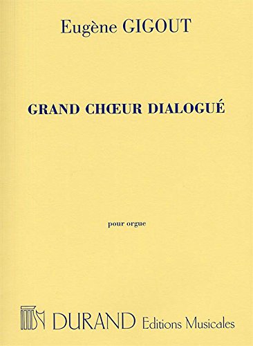 9780044019763: Grand choeur dialogue orgue