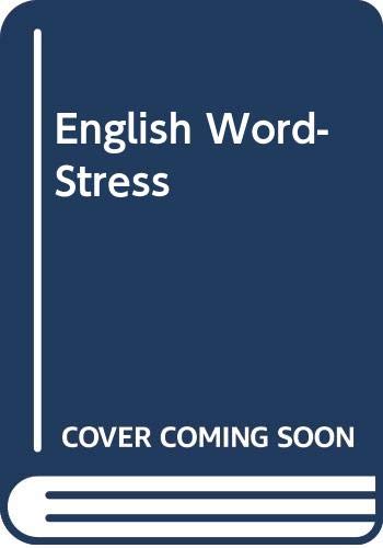 9780044180043: English Word Stress