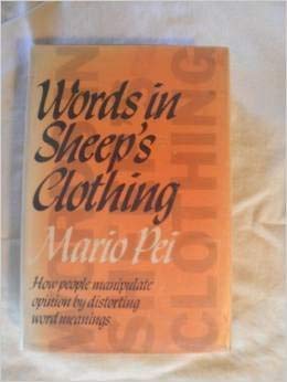 Stock image for WORDS IN SHEEP'S CLOTHING for sale by David H. Gerber Books (gerberbooks)