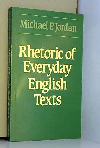 Stock image for The Rhetoric of Everyday English Texts for sale by Better World Books