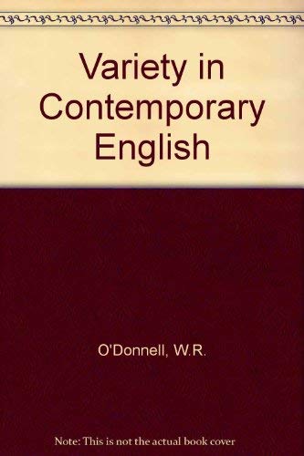 9780044210054: Variety in contemporary English