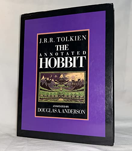 Beispielbild fr The Annotated Hobbit : The Hobbit, or, There and back again. By J.R.R. Tolkien ; Illustrated by the author ; Introduction and notes by Douglas A. Anderson. LONDON : 1988. HARDBACK in JACKET. [ Bilbo Baggins ] zum Verkauf von Rosley Books est. 2000