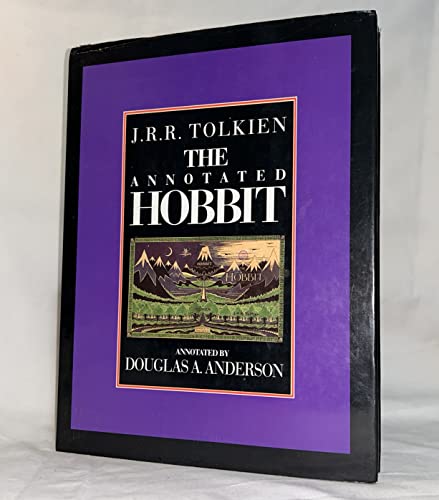Imagen de archivo de The Annotated Hobbit : The Hobbit, or, There and back again. By J.R.R. Tolkien ; Illustrated by the author ; Introduction and notes by Douglas A. Anderson. LONDON : 1988. HARDBACK in JACKET. [ Bilbo Baggins ] a la venta por Rosley Books est. 2000