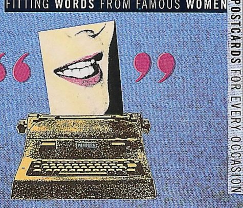 Beispielbild fr A Queer Postcard Book: Fitting Words From Fitting Women zum Verkauf von HPB-Movies