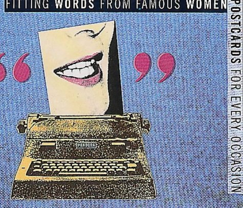 Imagen de archivo de A Queer Postcard Book: Fitting Words From Fitting Women a la venta por HPB-Movies