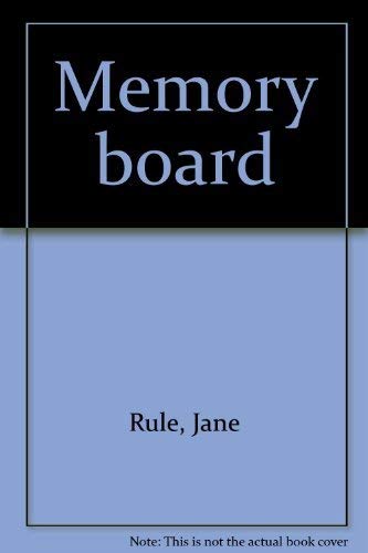 Stock image for Memory board for sale by AwesomeBooks