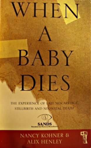 Imagen de archivo de When a Baby Dies: The Experience of Late Miscarriage, Stillbirth and Neonatal Death a la venta por Irish Booksellers